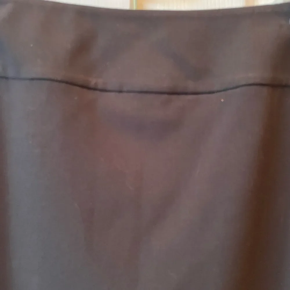 BLACK PENCIL SKIRT FULLY LINED SIDE ZIPPER BY 212 COLLECTION SIZE 14